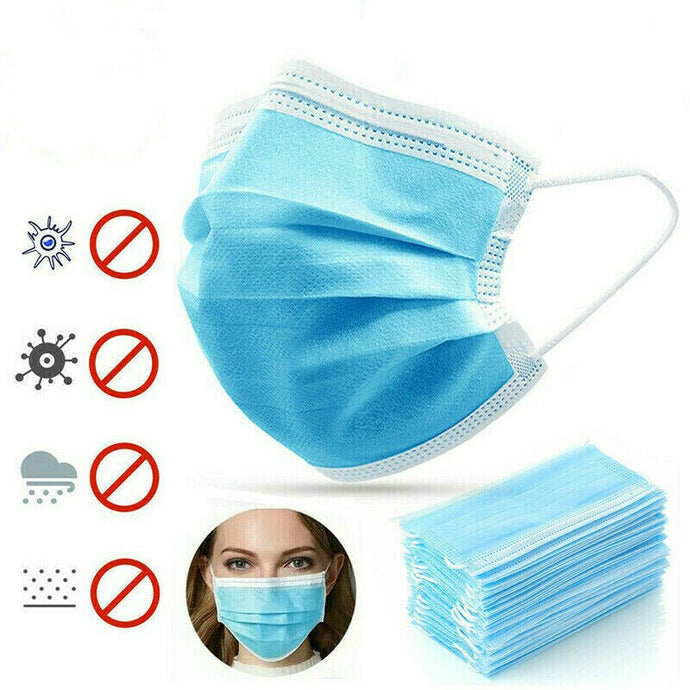 Coronavirus Protection Mask 3 Layers Filter Non Woven Fabric 24 Hours Shipping